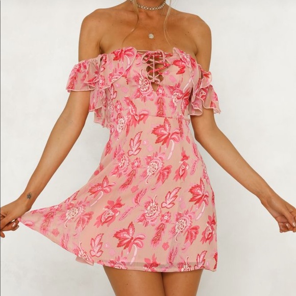 CAUGHT UP IN THE MIDDLE DRESS - Hello Molly/White Fox - Picture 5 of 6